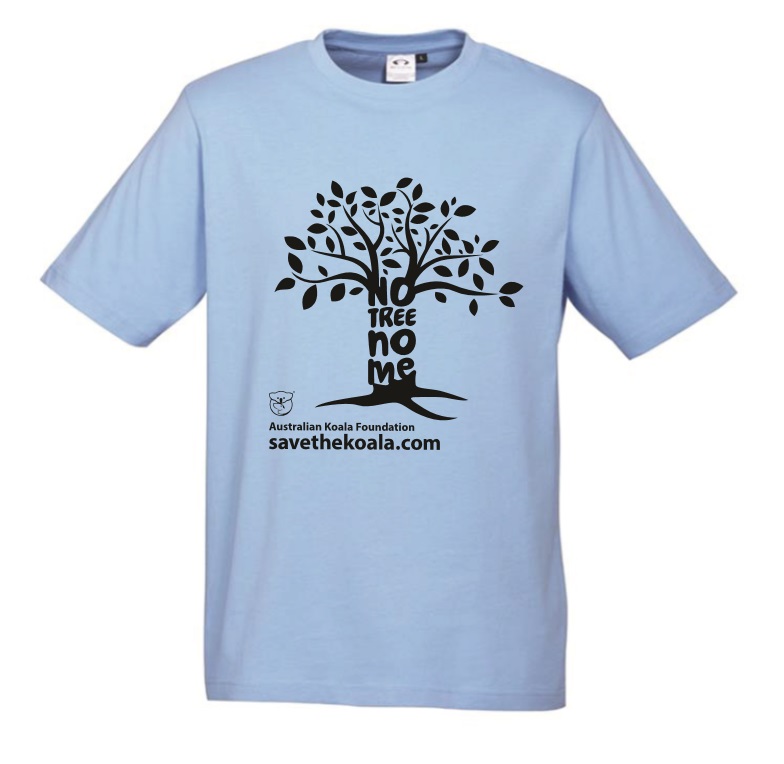 Kid's NTNM Sky Blue T-Shirt - Australian Koala Foundation